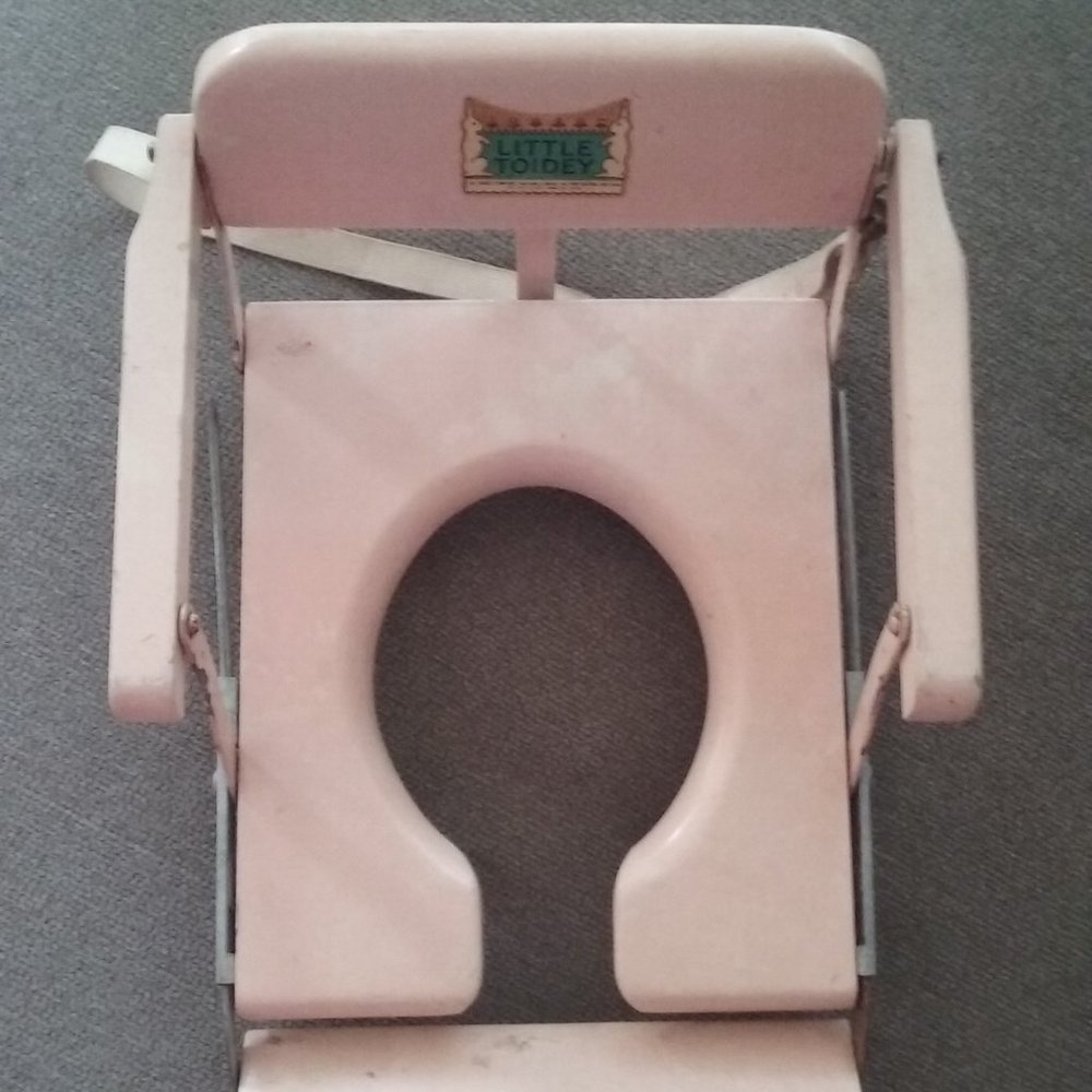 Vintage (1950's) Little Toidey - Pink Potty Chair